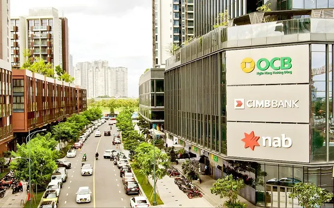 Domestic and international financial institutions have already established a presence in Thu Thiem of HCMC (Photo: SGGP) 37b.jpg