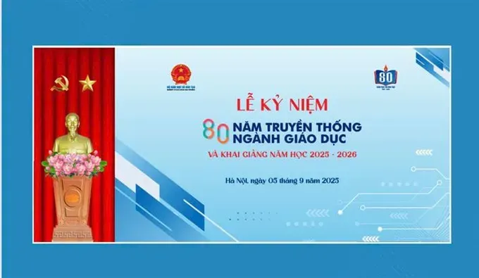 For the first time, all educational institutions nationwide salute the flag and sing the National Anthem in unison during the new academic year inauguration ceremony 10.jpg