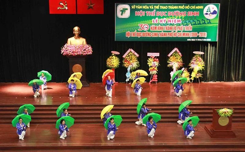 Thể dục dưỡng sinh TPHCM: 30 năm hình thành và phát triển ảnh 1 Thể dục dưỡng sinh TPHCM: 30 năm hình thành và phát triển ảnh 1