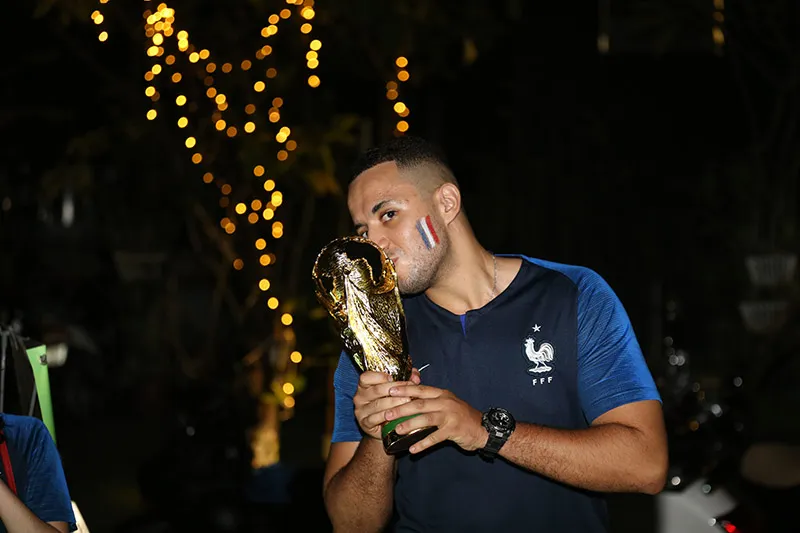 Lãnh sự Pháp tại TPHCM cuồng nhiệt với World Cup 2018 ảnh 1 Lãnh sự Pháp tại TPHCM cuồng nhiệt với World Cup 2018 ảnh 1