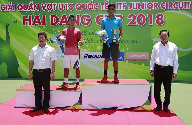 Giải quần vợt U 18 Quốc Tế: Văn Phương vô địch đơn nam ảnh 1 Giải quần vợt U 18 Quốc Tế: Văn Phương vô địch đơn nam ảnh 1