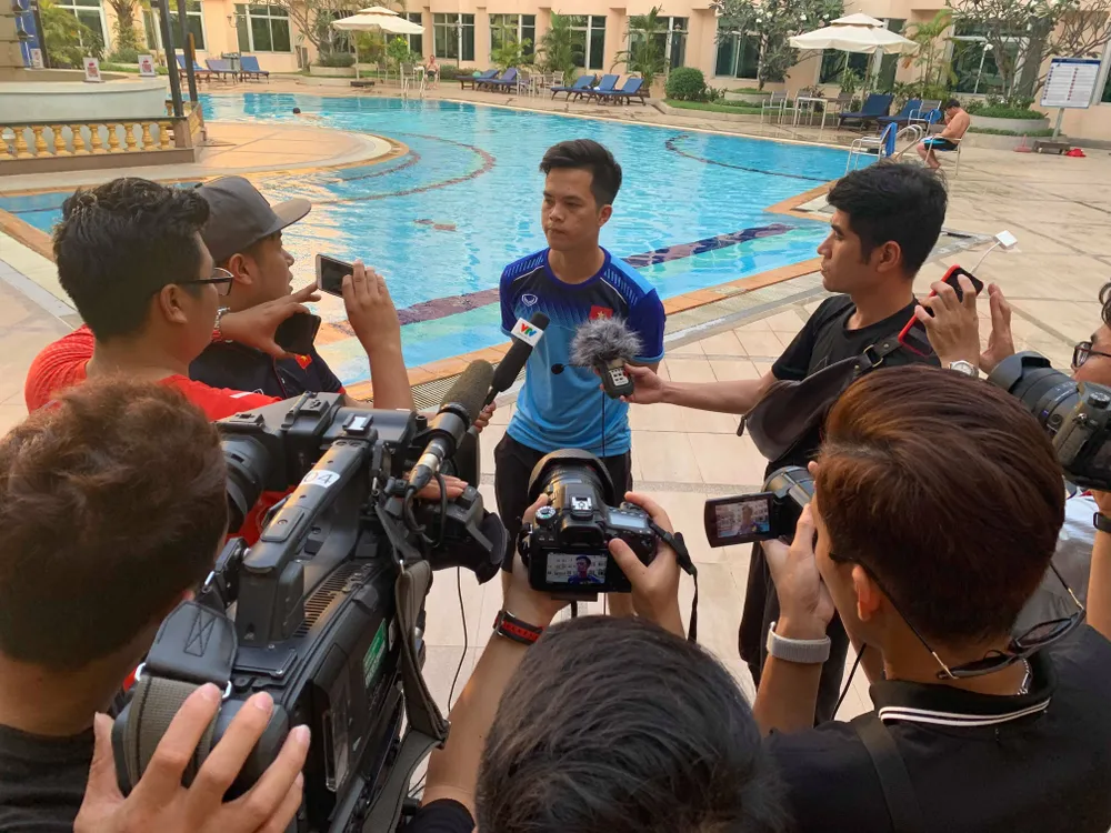 Giải U22 Đông Nam Á 2019: Chấn thương của Hoàng Nam và Danh Trung đang hồi phục rất tốt ảnh 1