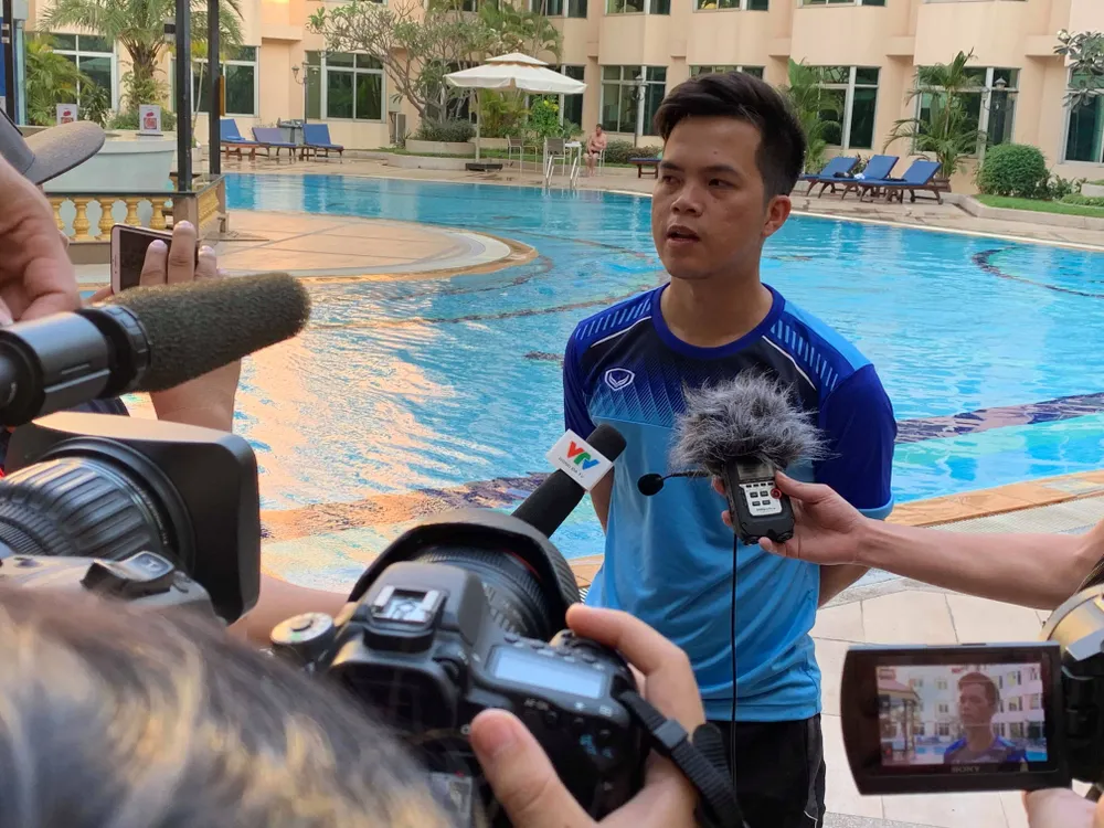 Bác sĩ Huy THọ cho biết cho biết Hoàng Nam - Danh Trung đang hồi phục rất tốt. Ảnh: Dũng Phương