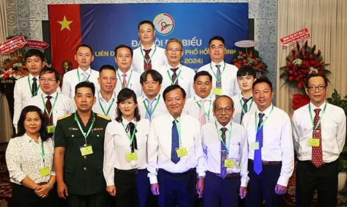 Ban chấp hành liên đoàn bắn súng TPHCM. Ảnh: Dũng Phương