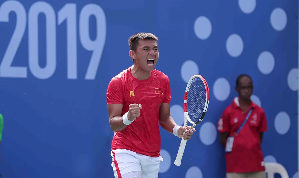 Khoảnh khắc Lý Hoàng Nam đoạt tấm HCV lịch sử cho quần vợt Việt Nam ảnh 3