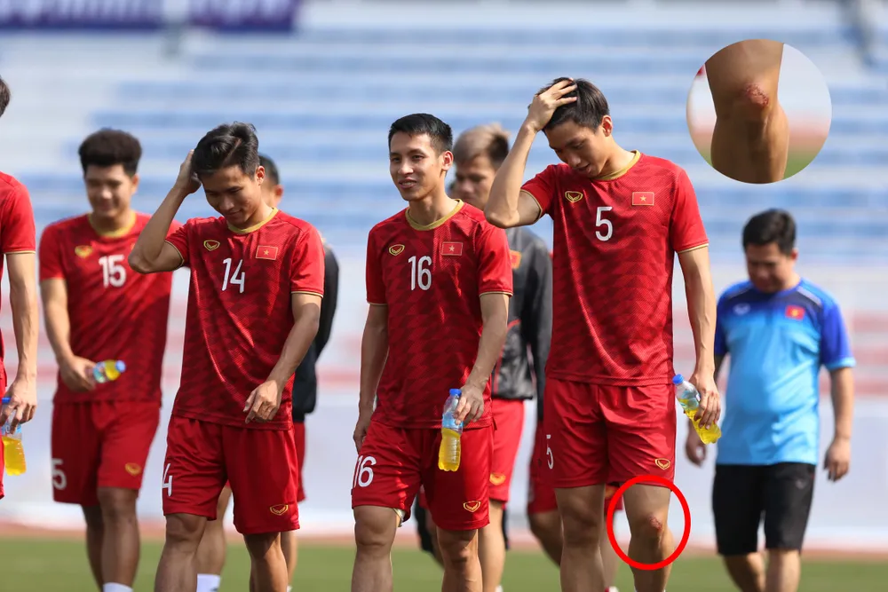 U22 Việt Nam bị bào mòn thể lực nặng nề sau trận hoà U22 Thái Lan ảnh 1