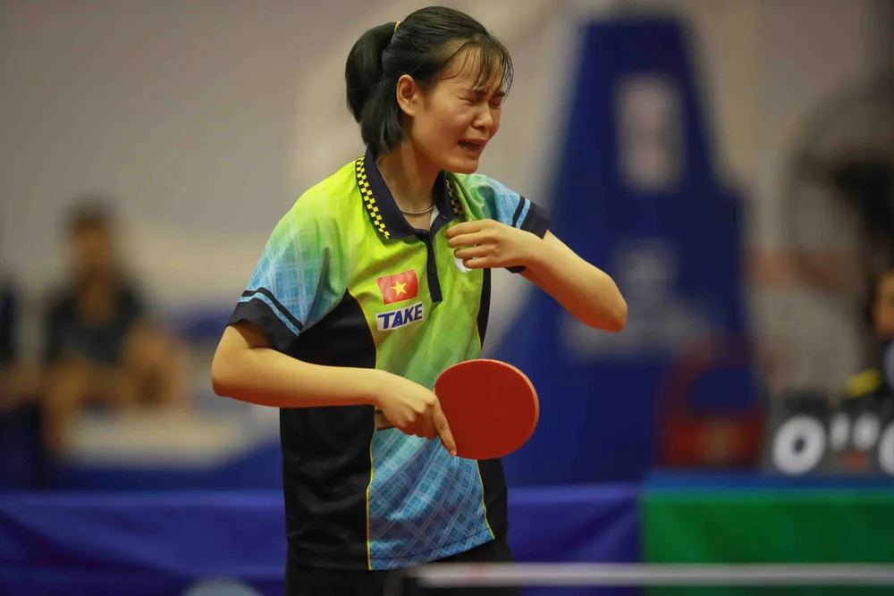 Những khoảnh khắc vui buồn tại giải bóng bàn toàn quốc năm 2020 ảnh 5