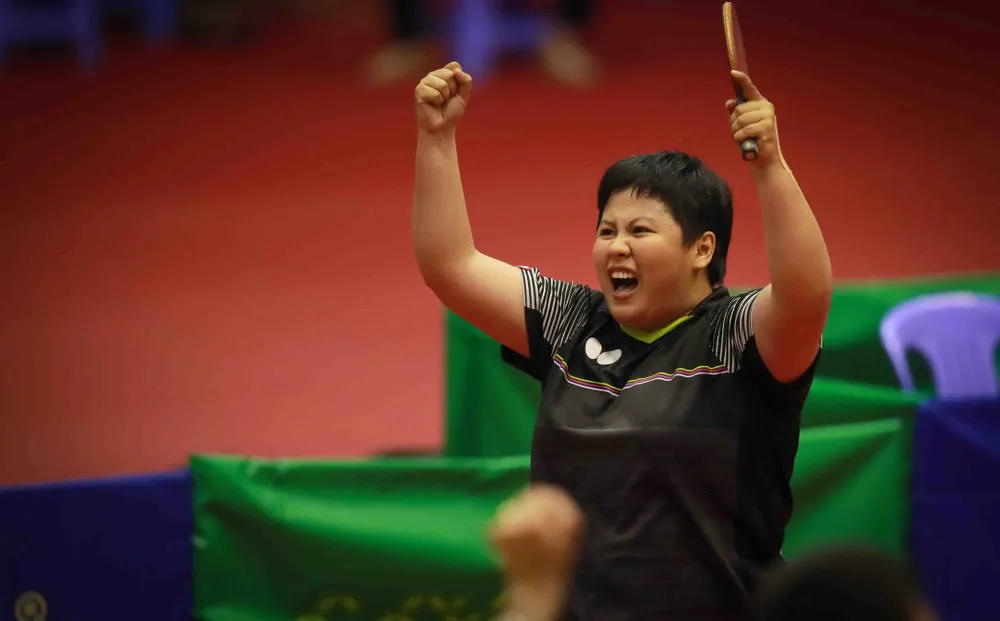 Những khoảnh khắc vui buồn tại giải bóng bàn toàn quốc năm 2020 ảnh 2