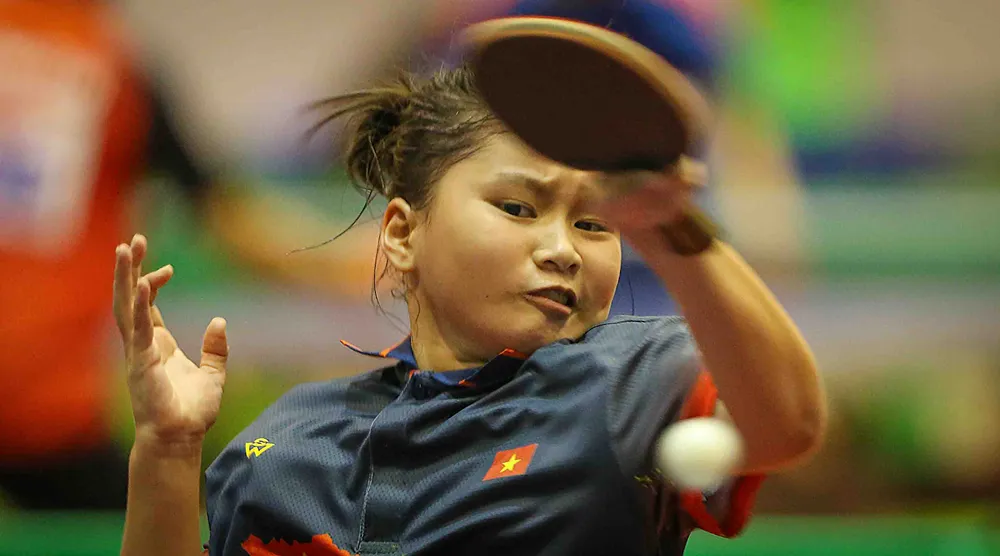 Những khoảnh khắc vui buồn tại giải bóng bàn toàn quốc năm 2020 ảnh 10