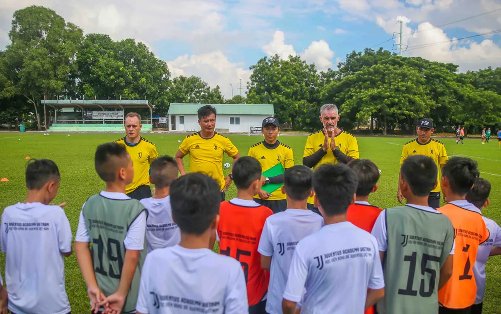 37 cầu thủ nhí trúng tuyển Học viện Juventus Việt Nam ảnh 3