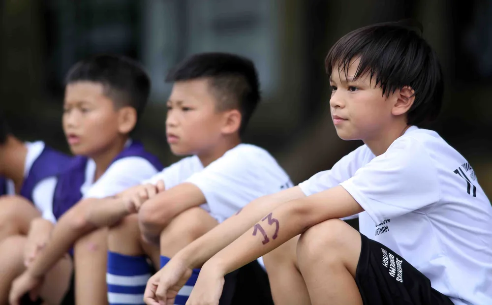 37 cầu thủ nhí trúng tuyển Học viện Juventus Việt Nam ảnh 2