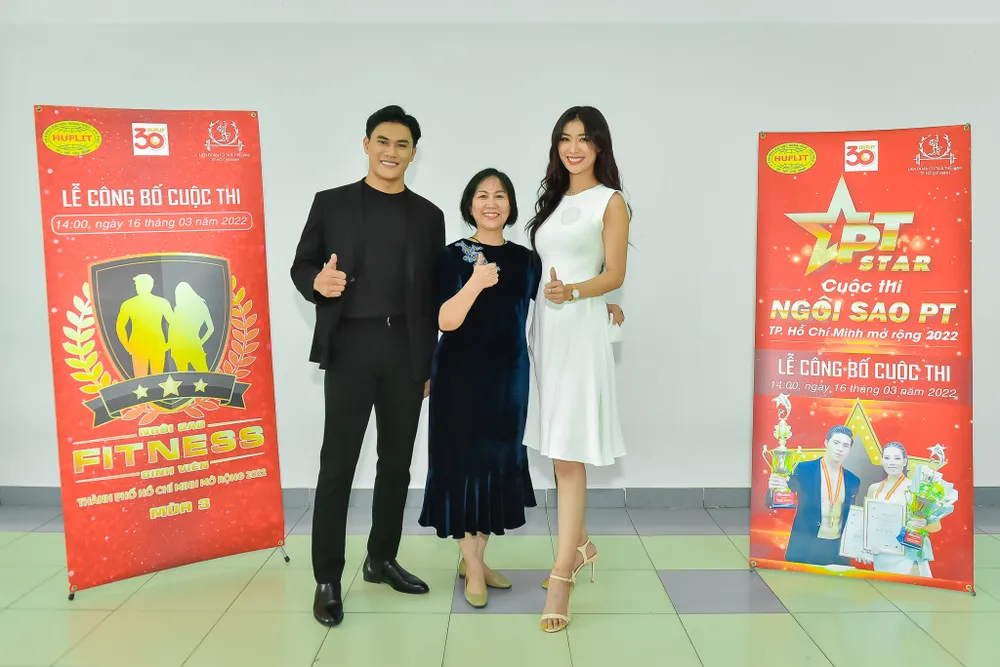 Đại học HUFLIT đăng cai giải Ngôi sao Fitness sinh Viên TPHCM và Ngôi sao PT Star TPHCM 2022 ảnh 2