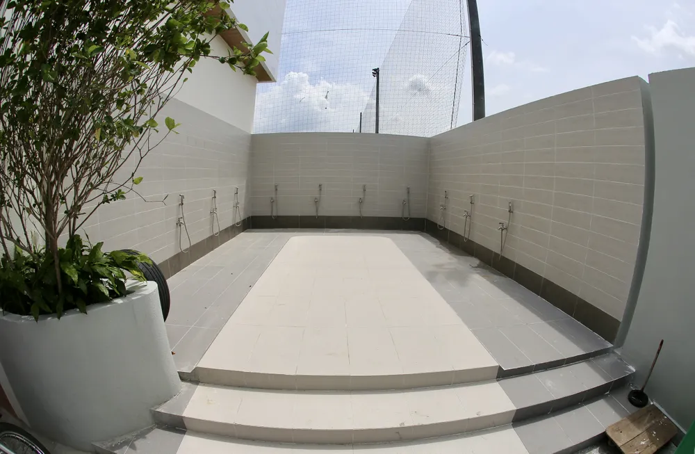 Cận cảnh vẻ đẹp khu phức hợp thể thao quận 7 nơi đội tuyển bóng đá Việt Nam tập luyện ảnh 4