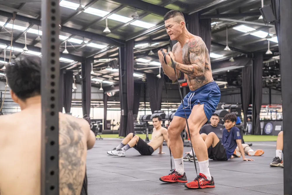 Trương Đình Hoàng nỗ lực tập luyện chờ giải đấu Boxing tranh đai WBA Châu Á lần đầu tiên tại Việt Nam vào tháng 3 tới.