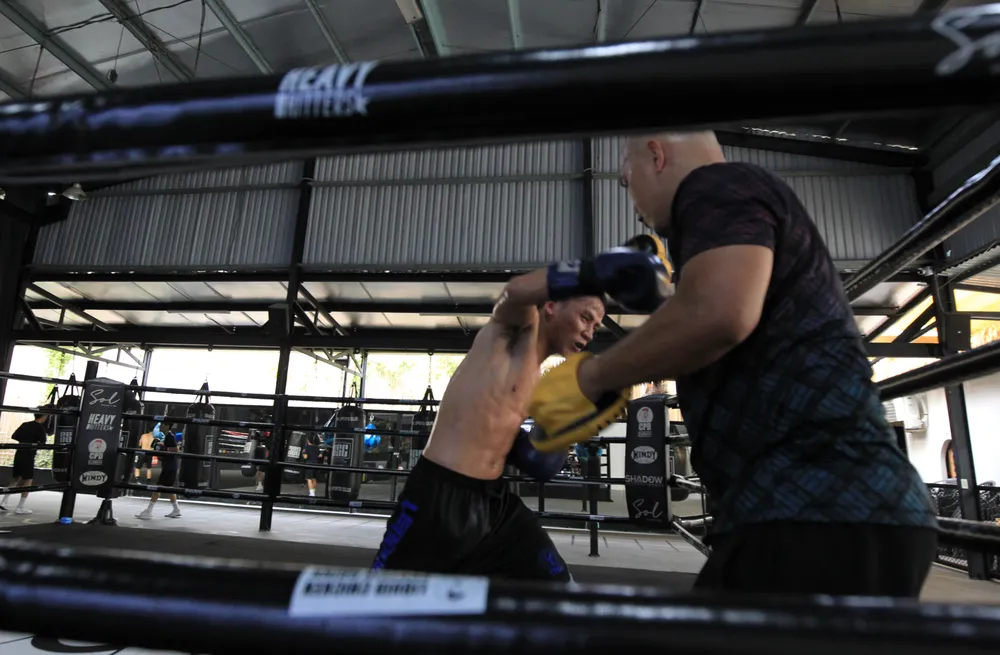 Lê Hữu Toàn quyết tâm bảo vệ đai WBA ngay trên sân nhà.