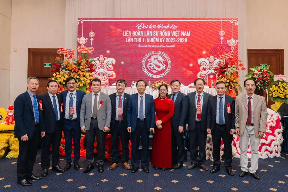 Đại hội Liên đoàn Lân Sư Rồng Việt Nam góp phần thúc đẩy phát triển môn nghệ thuật văn hóa dân gian trong nhiệm kỳ 2023 - 2028 Đại hội Liên đoàn Lân Sư Rồng Việt Nam góp phần thúc đẩy phát triển môn nghệ thuật văn hóa dân gian trong nhiệm kỳ 2023 - 2028