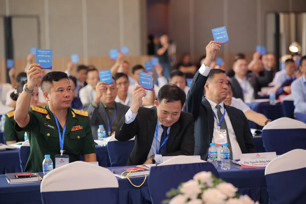 Các đại biểu tham dự Đại hội với tinh thần nhất trí cao Các đại biểu tham dự Đại hội với tinh thần nhất trí cao