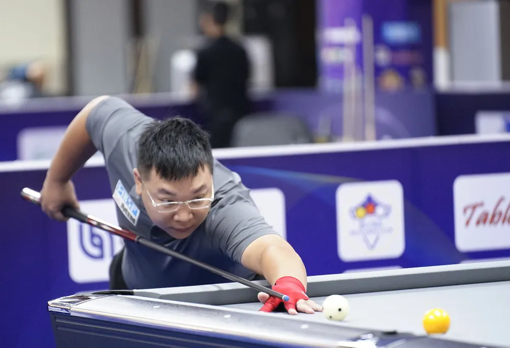 Các cơ thủ mạnh đều có mặt dự khai mạc giải Billiards Pool 9 bi HBSF Tour năm 2024 Cúp Min Table lần 1. Ảnh: Quỳnh Mai