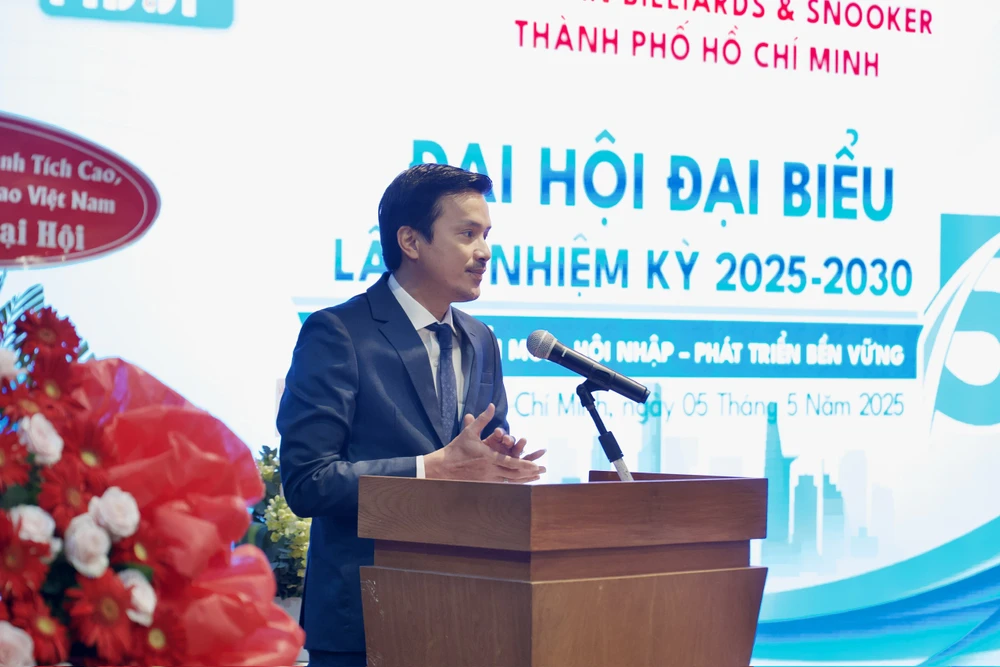 Phó Giám đốc Sở VH-TT TPHCM ông Nguyễn Nam Nhân phát biểu chỉ đạo tại Đại hội Đại biểu lần II nhiệm kỳ 2025-2030. z6569803991220_1ba7347f173f74c10d470b49225d0ca1.jpg