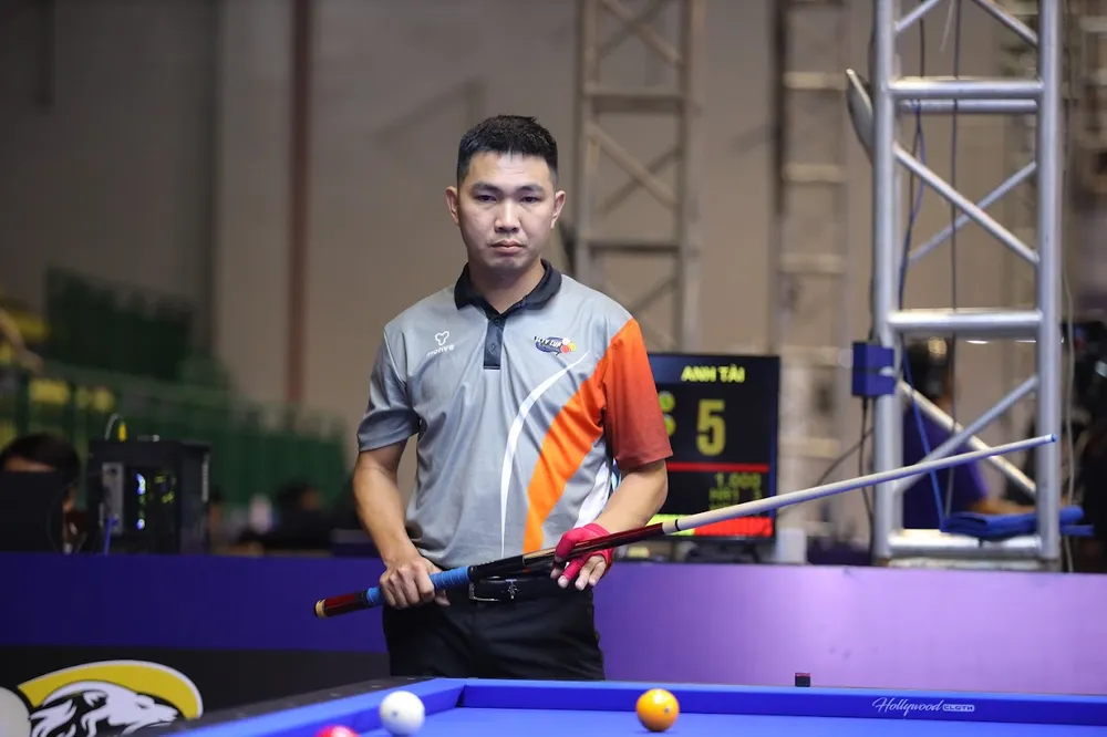 Mai Tân Huyên đoạt chiếc vé thứ 2 chơi tại vòng chung kết Giải Billiards Carom 3 băng Quốc tế SCTV Cup 2025. Mai Tân Huyên.JPG