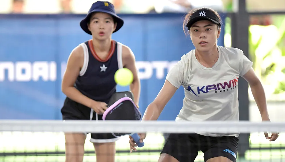 Gần 1000 tay vợt tham dự giải Pickleball Việt Nam. Ảnh: Quỳnh Mai