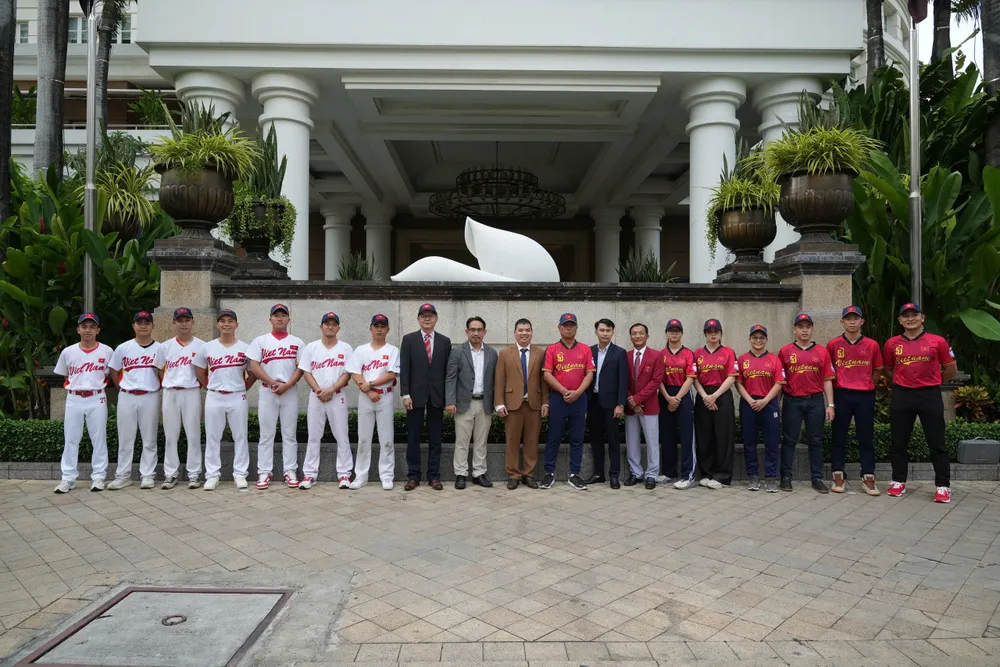 Đội tuyển bóng chày Việt Nam đặt mục tiêu “vàng” tại SEA Games 33. Ảnh: Quỳnh Mai