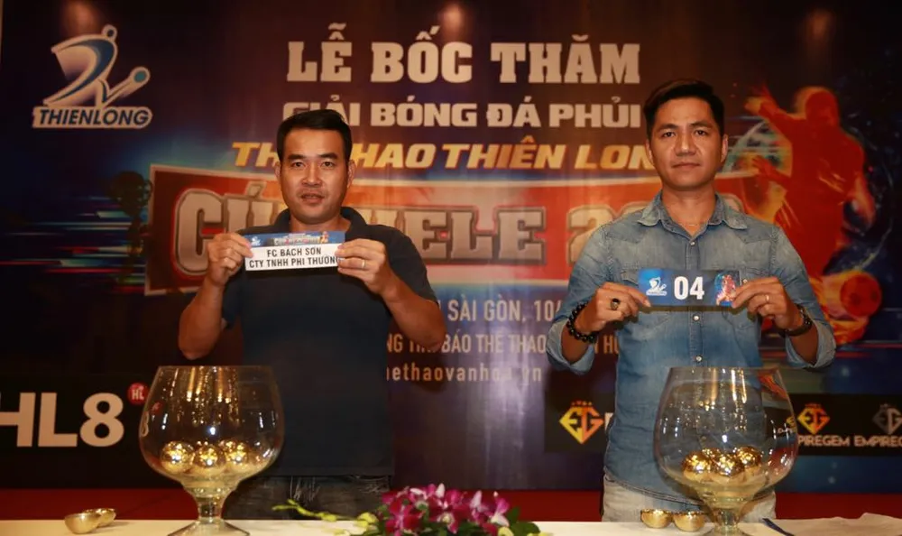 Khởi động giải bóng đá phủi Thiên Long mùa bóng 2019 ảnh 1