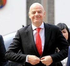 Chủ tịch FIFA Gianni Infantino 