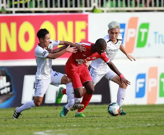 HA.GL và Viettel xứng danh "kỳ phùng địch thủ" ở mùa bóng 2019. Ảnh: MINH TRẦN