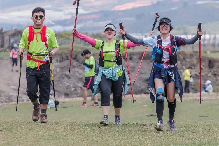 Các VĐV góp mặt tại Dalat Ultra Trail. 
