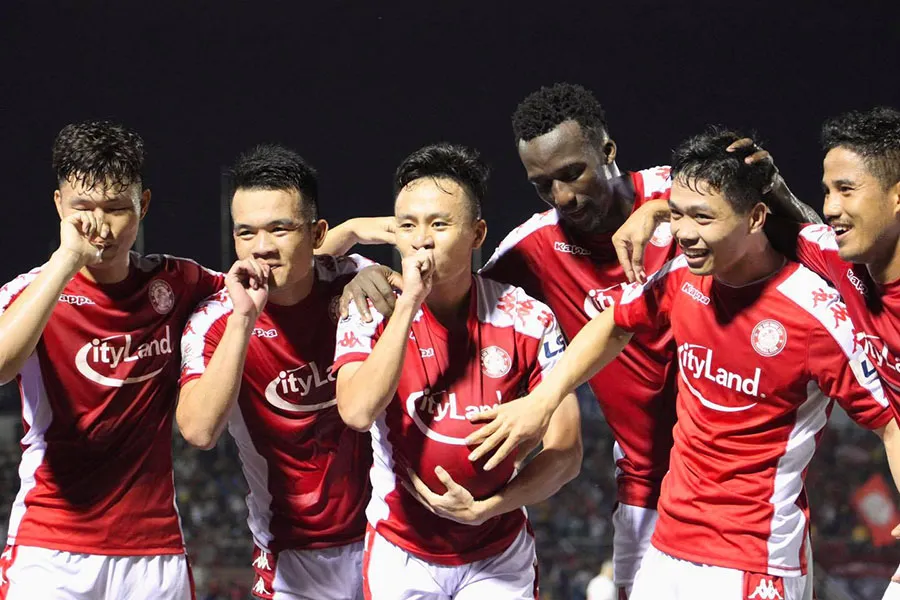 CLB TPHCM đang dẫn đầu LS V-League 2020.