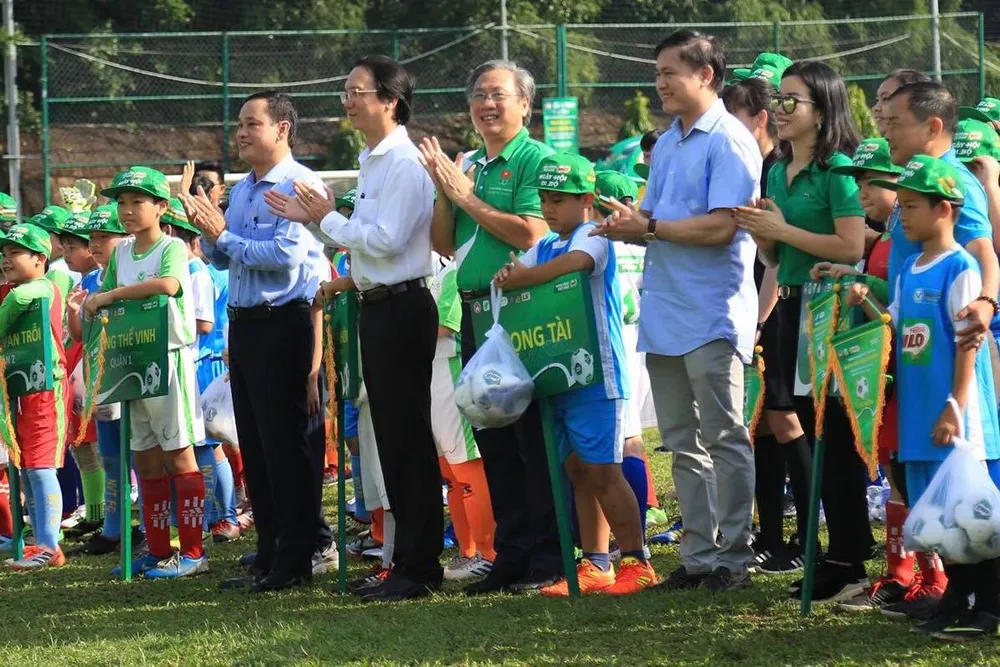 Tưng bừng ngày hội bóng đá Học đường tại TPHCM ảnh 1