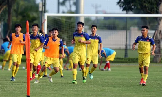 U19 Việt Nam với mục tiêu giành vé đến VCK U20 World Cup 2021. Ảnh: Đoàn Nhật