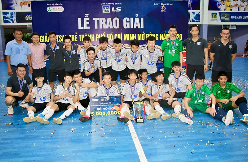 Thái Sơn Nam TPHCM lên ngôi vô địch Giải Futsal trẻ TPHCM mở rộng 2020 ảnh 1