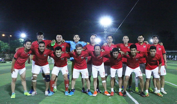 Cựu tuyển thủ Ngọc Thanh xuất hiện tại giải phủi Sài Gòn Championship ảnh 1 Cựu tuyển thủ Ngọc Thanh xuất hiện tại giải phủi Sài Gòn Championship ảnh 1