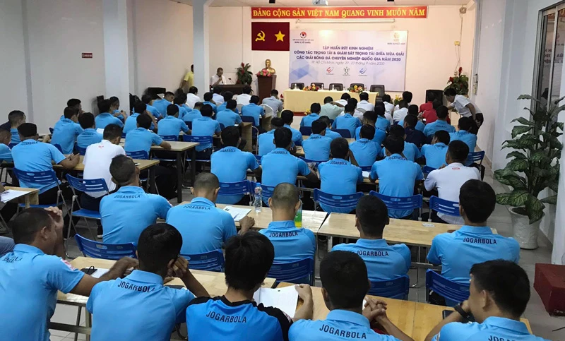 Khai mạc đợt 2 lớp tập huấn trọng tài ảnh 1 Khai mạc đợt 2 lớp tập huấn trọng tài ảnh 1