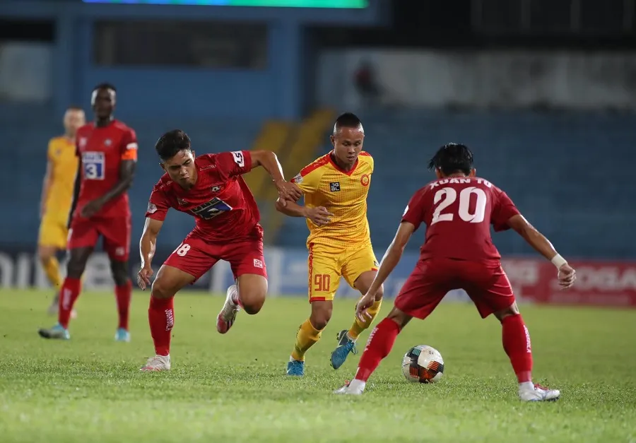 Thanh Hóa không thể gây bất ngờ sau khi đã sớm trụ hạng. Ảnh: MINH HOÀNG