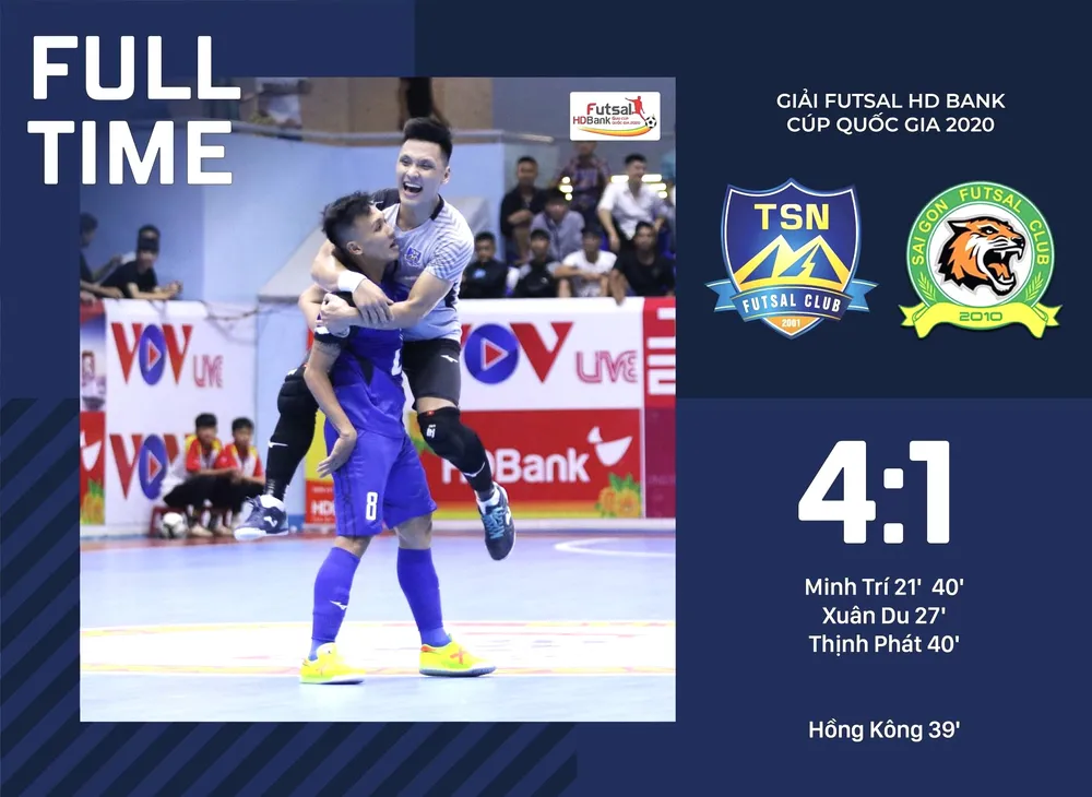 Minh Trí toả sáng trong chiến thắng 4-1 của Thái Sơn Nam