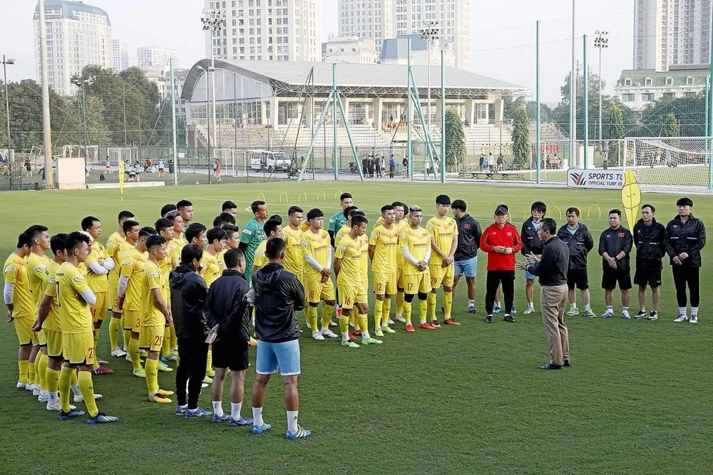HLV Park Hang-seo: 'Tôi chưa phát hiện chân sút nào mới' ảnh 1 HLV Park Hang-seo: 'Tôi chưa phát hiện chân sút nào mới' ảnh 1