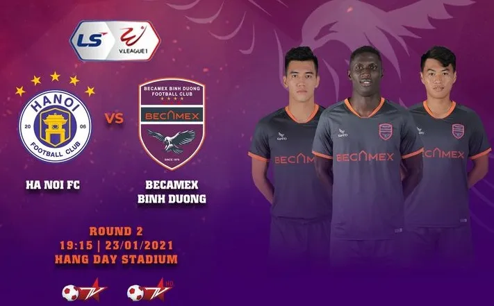 B.Bình Dương hướng đến mục tiêu lấy điểm trên sân Hàng Đẫy