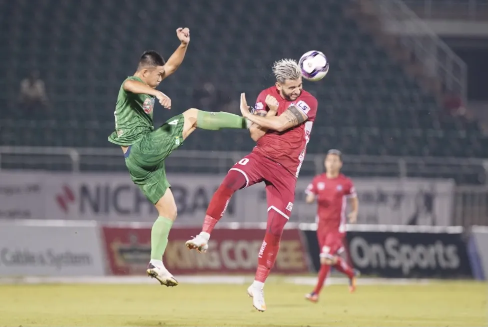 Sài Gòn FC và Hải Phòng níu chân ở nhóm cầm đèn đỏ ảnh 1 Sài Gòn FC và Hải Phòng níu chân ở nhóm cầm đèn đỏ ảnh 1
