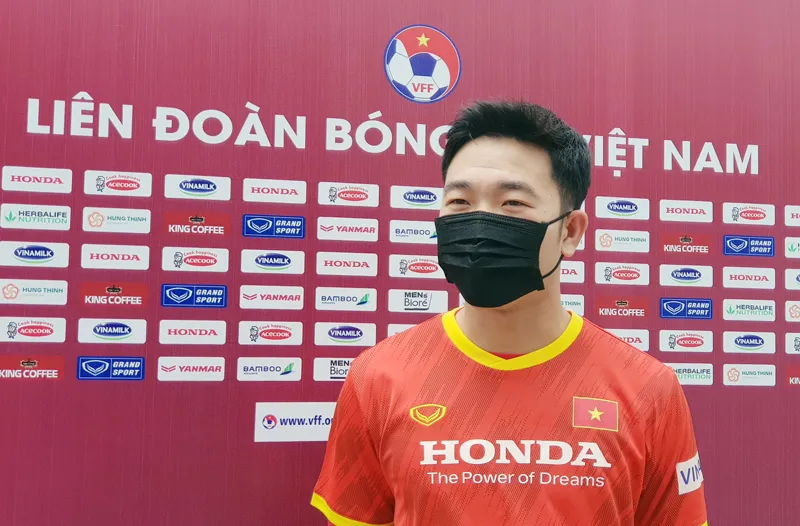 Tiền vệ Xuân Trường. Ảnh: Đoàn Nhật