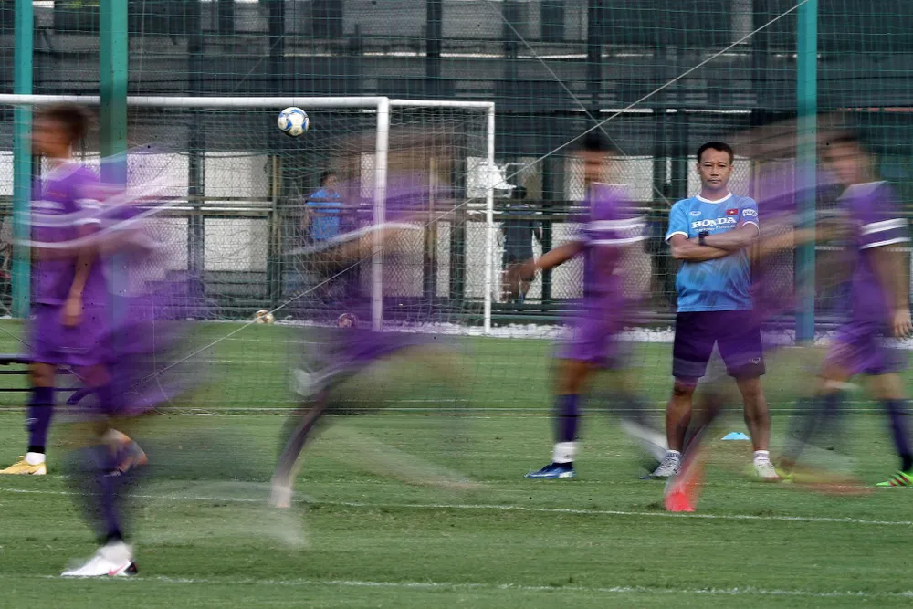 Các cầu thủ U22 Việt Nam vào giai đoạn kiểm tra thể lực ảnh 6