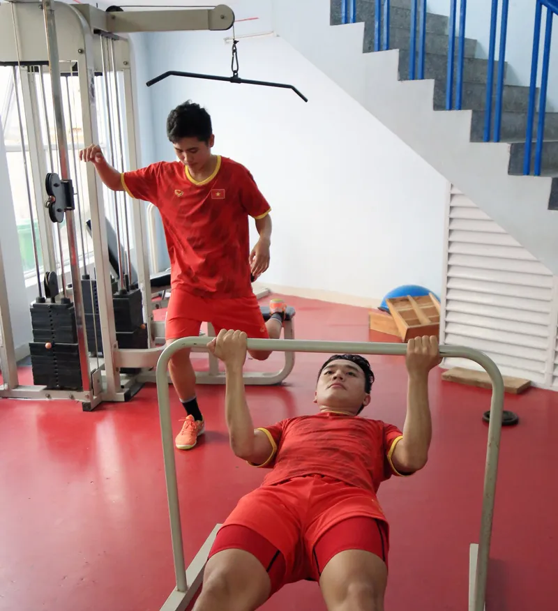 Thầy trò ĐT futsal Việt Nam vào cao điểm chuẩn bị tranh vé dự VCK World Cup ảnh 5