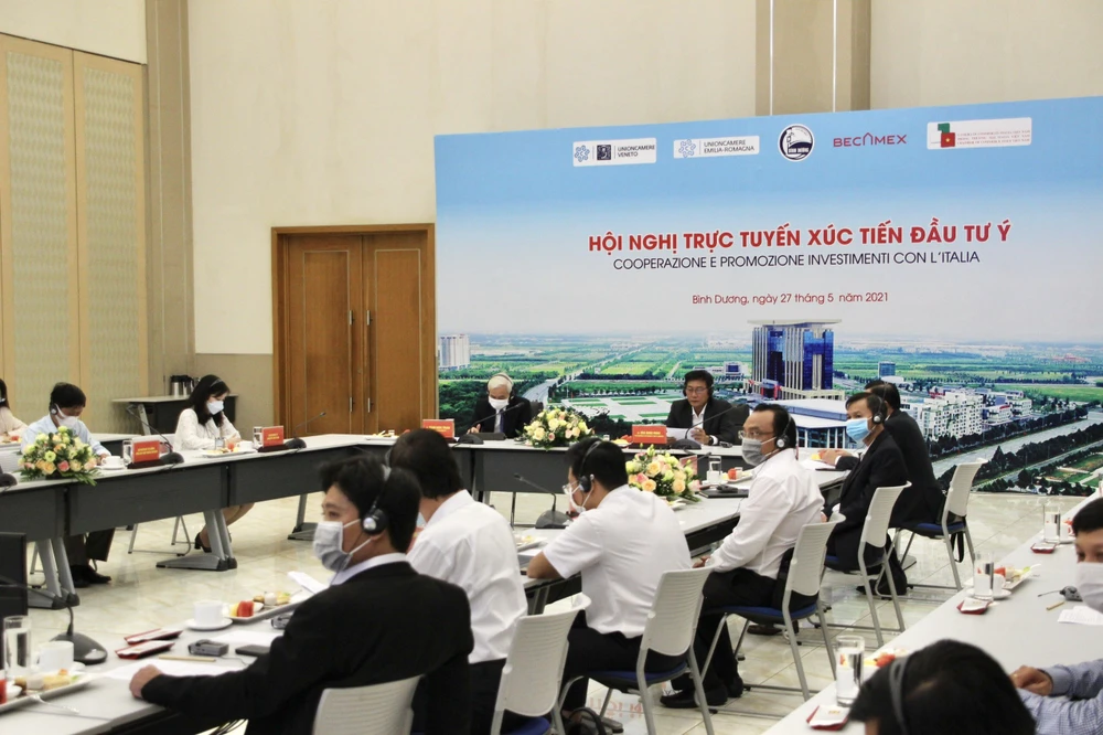 Becamex IDC tổ chức Hội nghị trực tuyến xúc tiến đầu tư Italia tại Bình Dương ảnh 2 Becamex IDC tổ chức Hội nghị trực tuyến xúc tiến đầu tư Italia tại Bình Dương ảnh 2