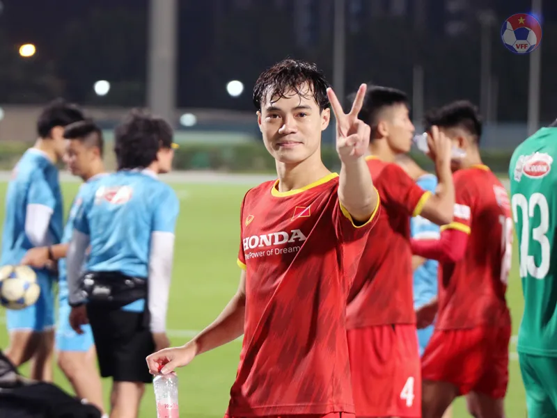 Văn Toàn có thế mạnh về tốc độ, luôn là quân bài chủ lực của thầy Park 