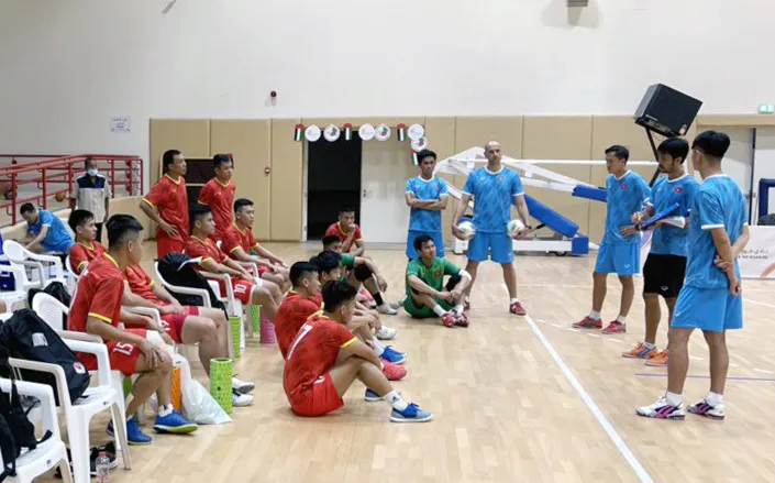 Đội tuyển futsal Việt Nam rời TPHCM vào ngày 12-8