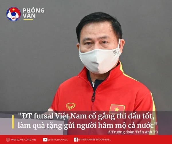 Trưởng đoàn Trần Anh Tú