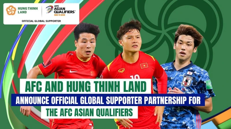 Hưng Thịnh Land tham gia tài trợ vòng loại World Cup 2022 khu vực châu Á