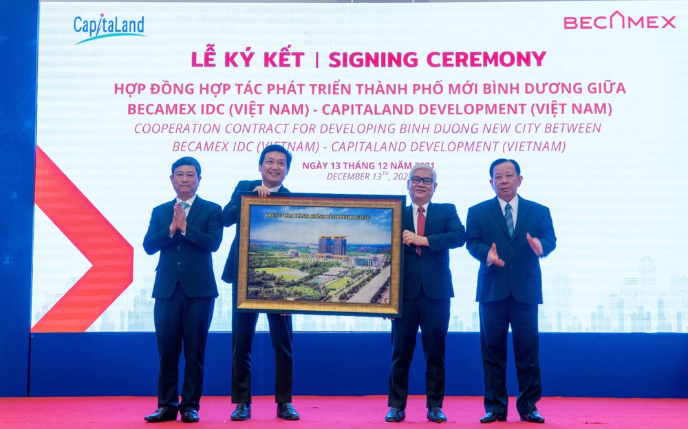 Becamex IDC hợp tác cùng CapitaLand phát triển TP Mới Bình Dương ảnh 3 Becamex IDC hợp tác cùng CapitaLand phát triển TP Mới Bình Dương ảnh 3